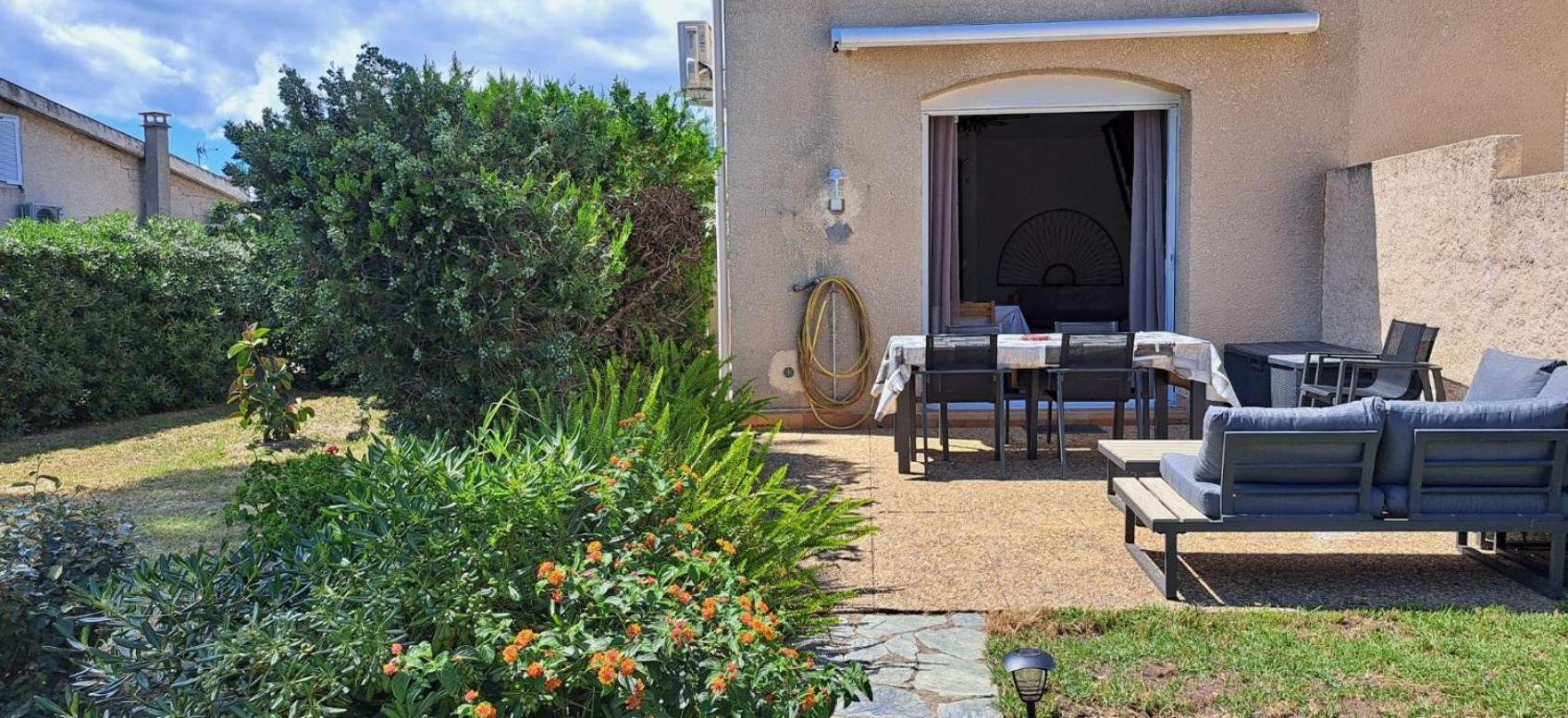 Mini Villa Jardin 50 M Plage Borgo  Exterior foto